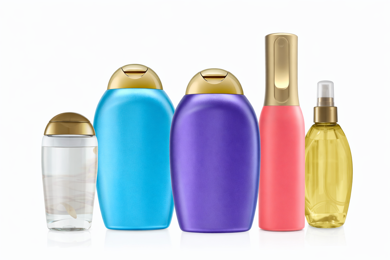 Hair care products application